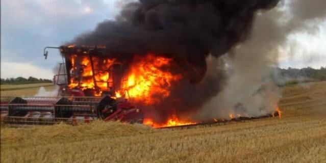 Take Action Against Combine and Field Fires